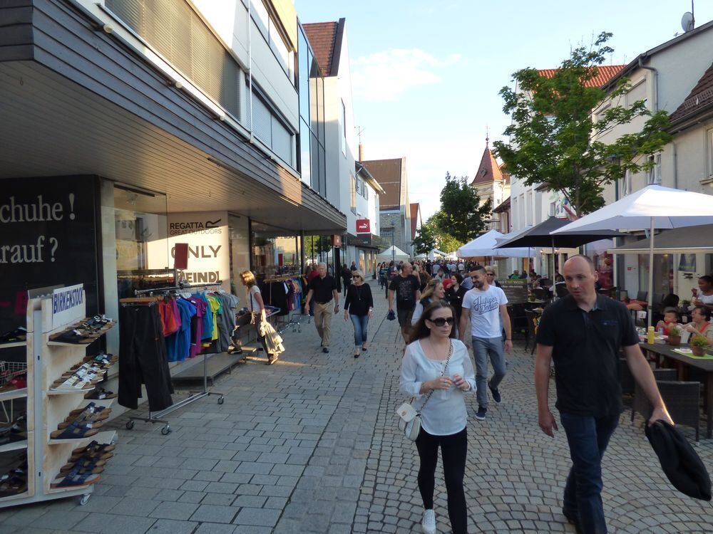 Late-Night-Shopping in Metzingen 2017