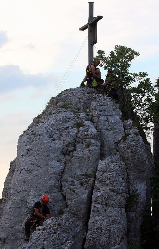 Rettungsübung am Wackerstein