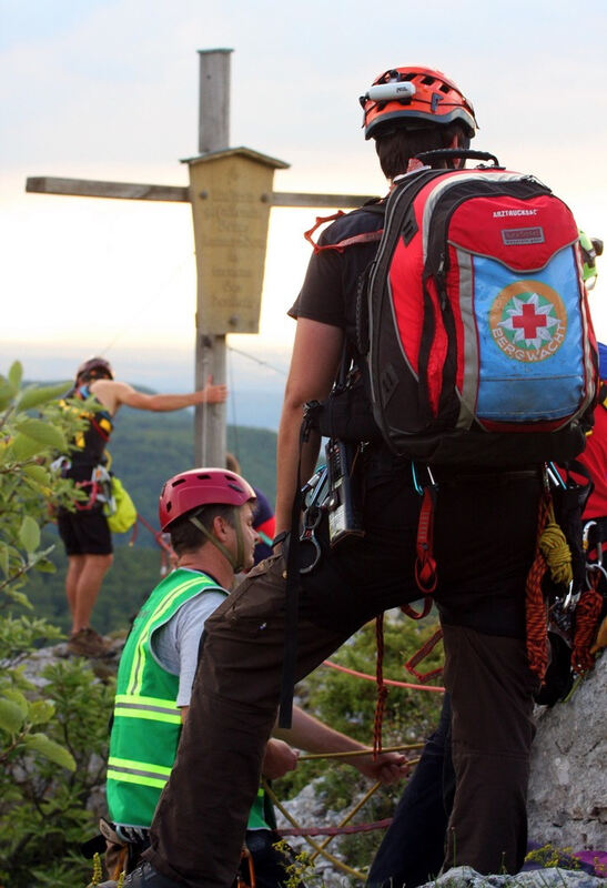 Rettungsübung am Wackerstein