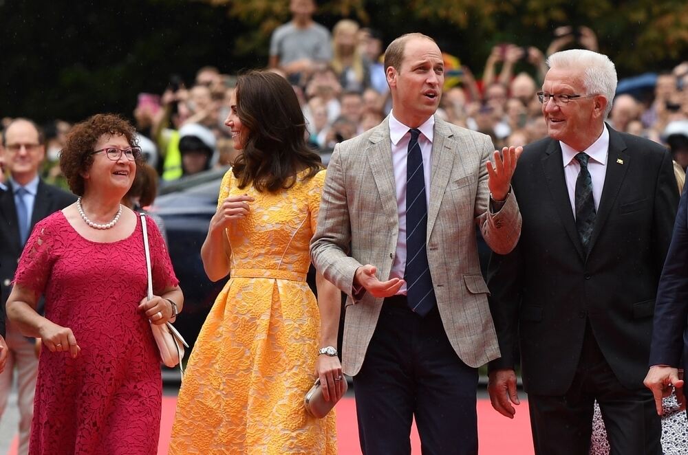 Prinz William und Herzogin Kate in Heidelberg