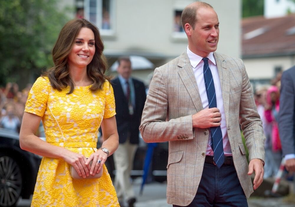 Prinz William und Herzogin Kate in Heidelberg