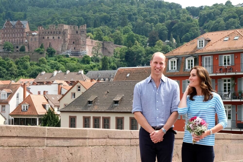 Prinz William und Herzogin Kate in Heidelberg