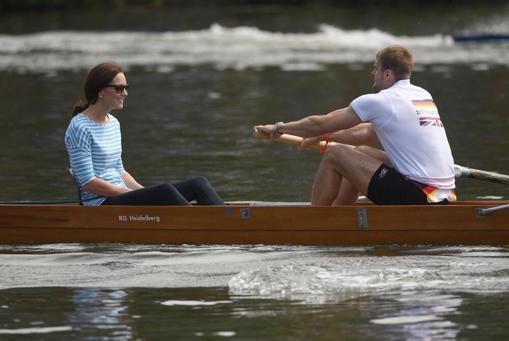 Prinz William und Herzogin Kate in Heidelberg