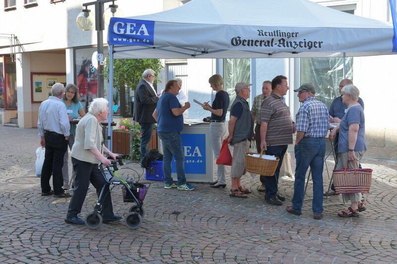 GEA-Lokaltermin in Pfullingen Juli 2017