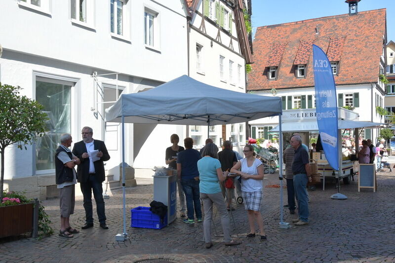 GEA-Lokaltermin in Pfullingen Juli 2017