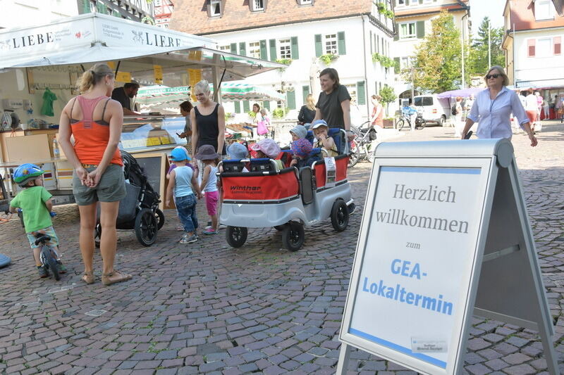 GEA-Lokaltermin in Pfullingen Juli 2017