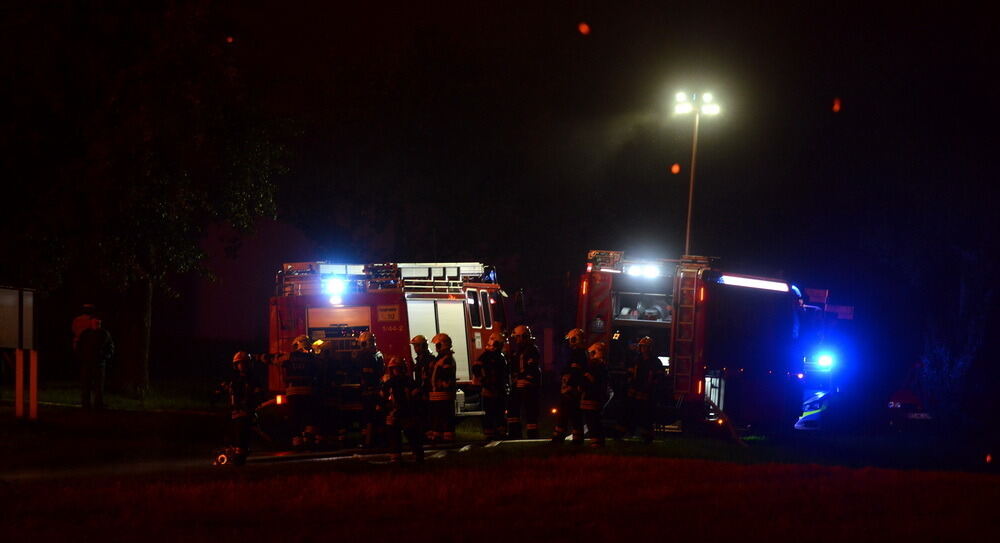 Feuer auf dem Gestütshof St. Johann