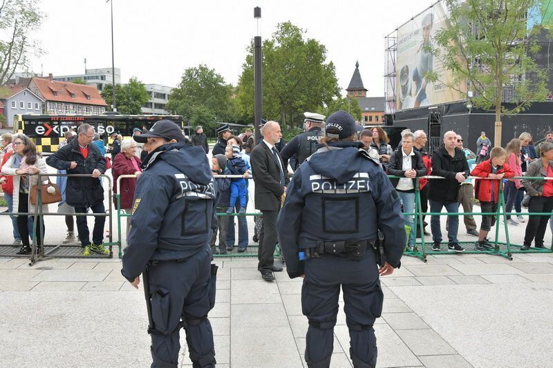 Angela Merkel beim CDU-Parteitag in Reutlingen