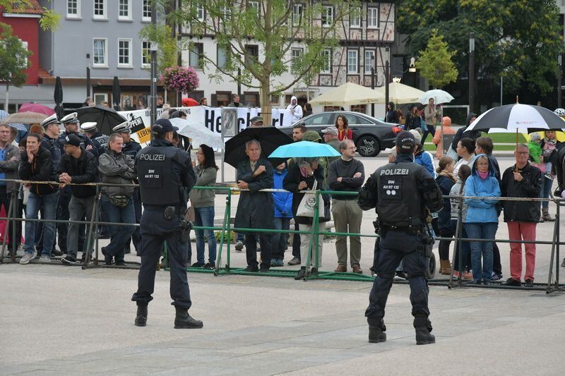 Angela Merkel beim CDU-Parteitag in Reutlingen