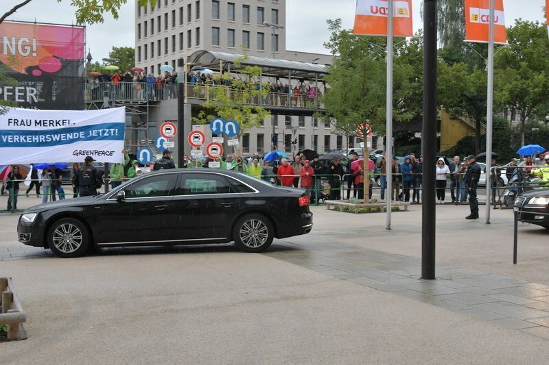 Angela Merkel beim CDU-Parteitag in Reutlingen