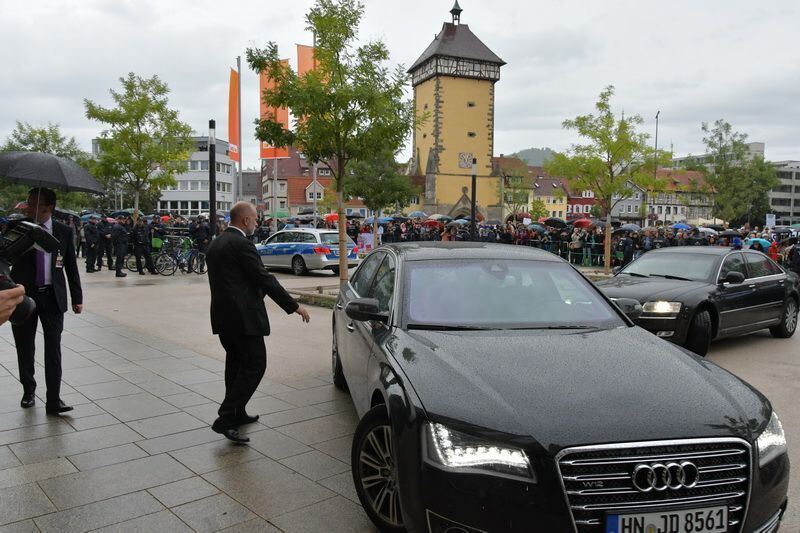 Angela Merkel beim CDU-Parteitag in Reutlingen