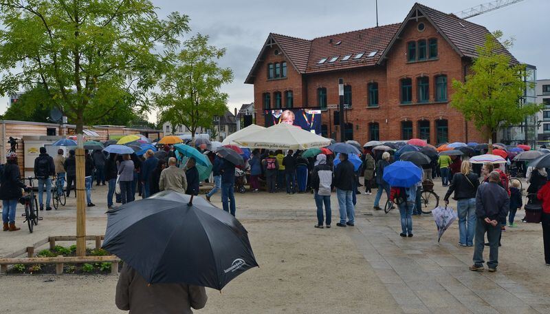 Angela Merkel beim CDU-Parteitag in Reutlingen