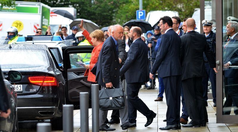 Angela Merkel beim CDU-Parteitag in Reutlingen