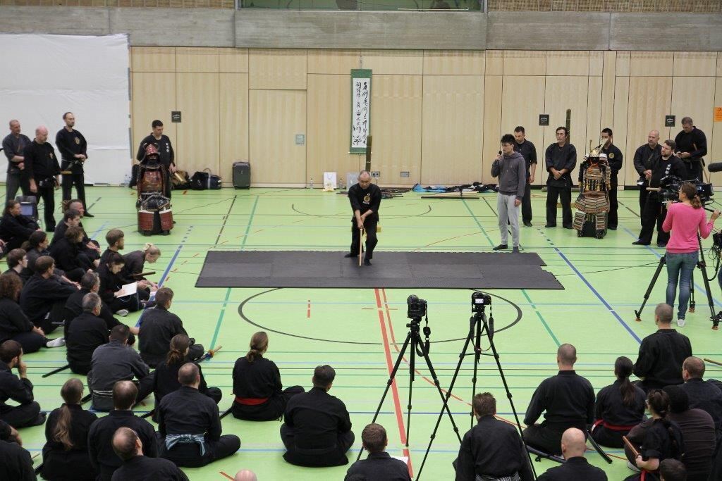 Japanischer Schwertmeister Sensei in Reutlingen