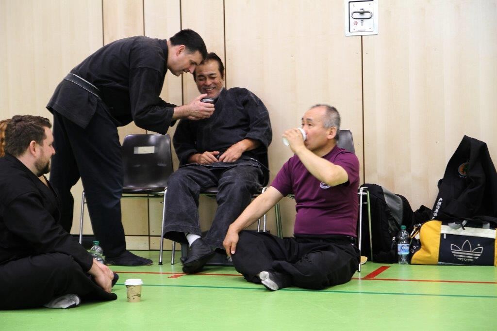 Japanischer Schwertmeister Sensei in Reutlingen