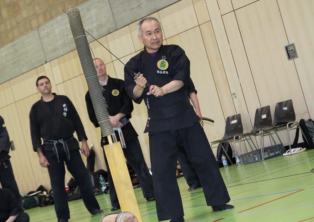 Japanischer Schwertmeister Sensei in Reutlingen