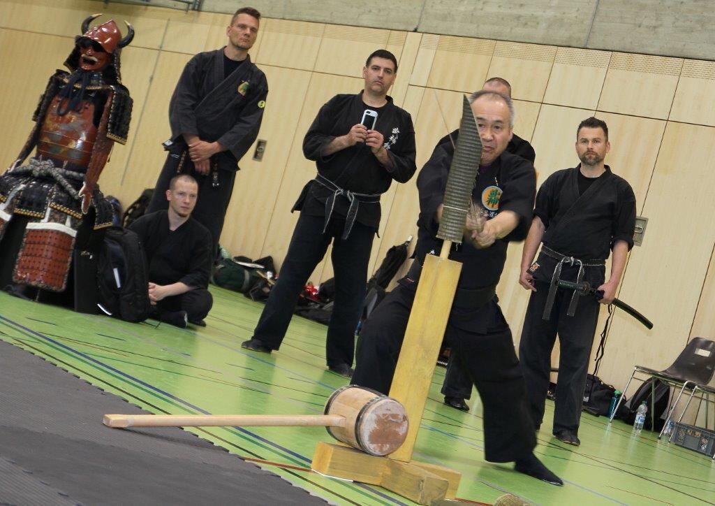 Japanischer Schwertmeister Sensei in Reutlingen