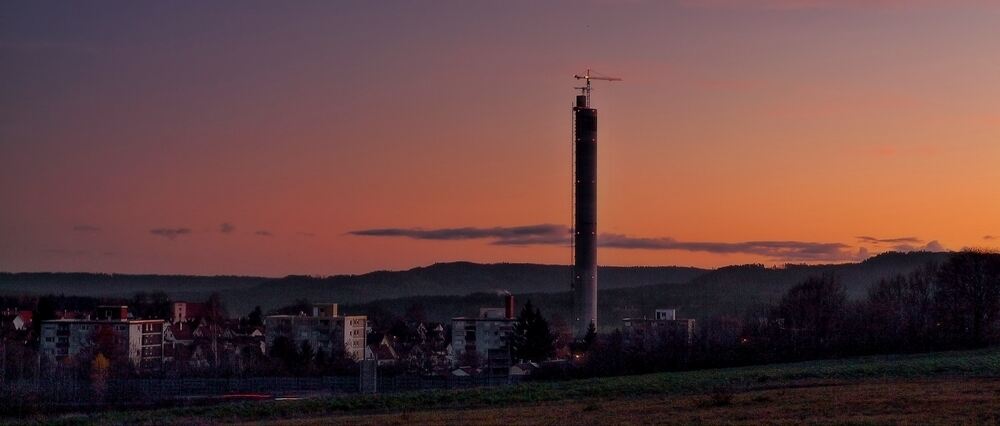 Thyssenkrupp-Testturm Rottweil FOTO: THYSSENKRUPP