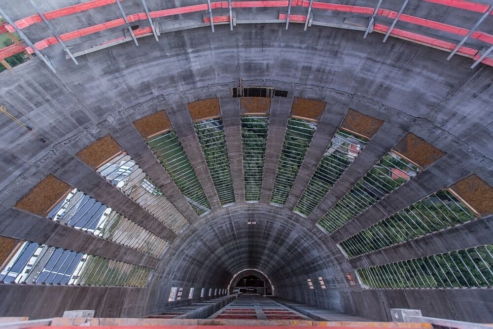 Thyssenkrupp-Testturm Rottweil FOTO: THYSSENKRUPP