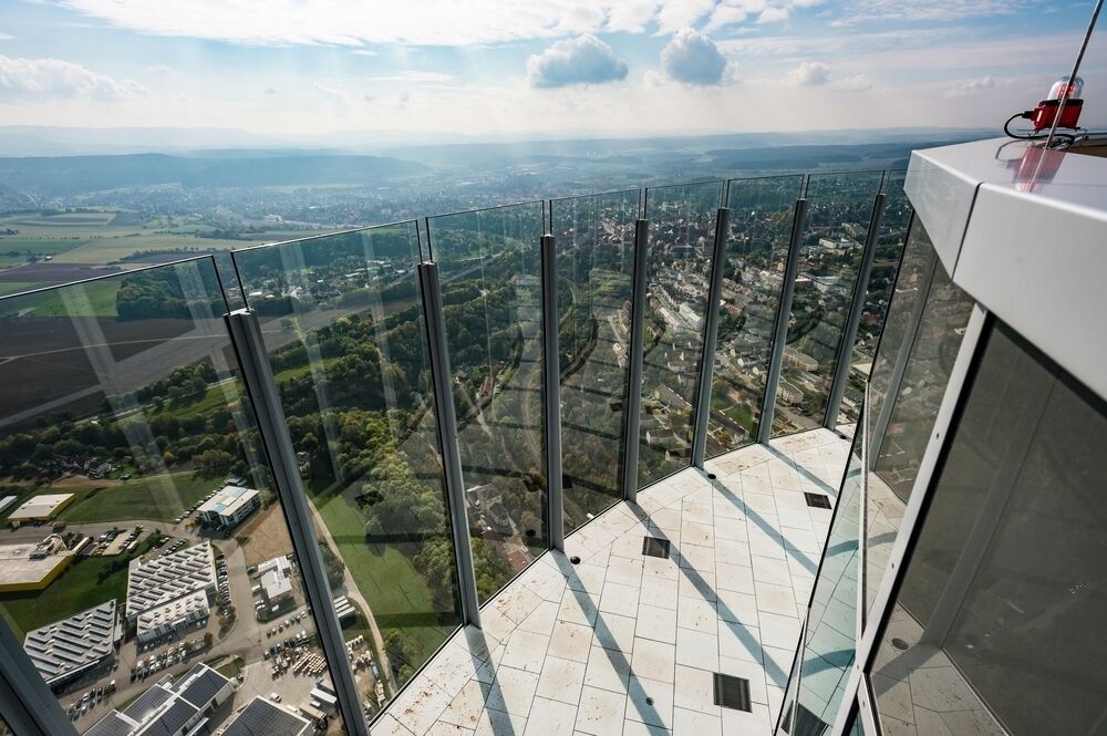 Thyssenkrupp-Testturm Rottweil FOTO: THYSSENKRUPP