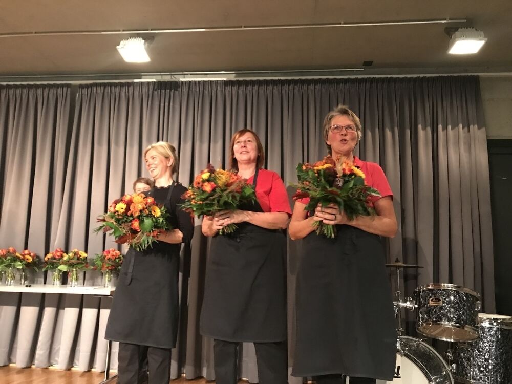 Dankeschönessen für die Kocheltern der Mensa des Friedrich-Schiller-Gymnasiums in Pfullingen