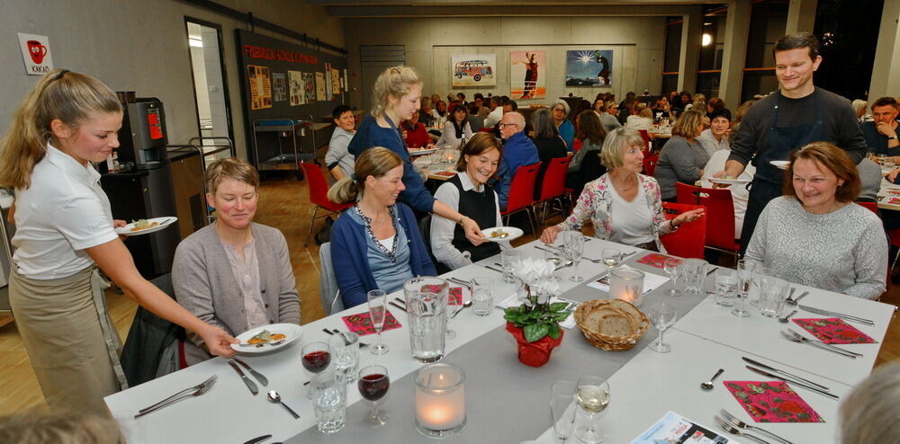 Dankeschönessen für die Kocheltern der Mensa des Friedrich Schiller Gymnasiums Pfullingen