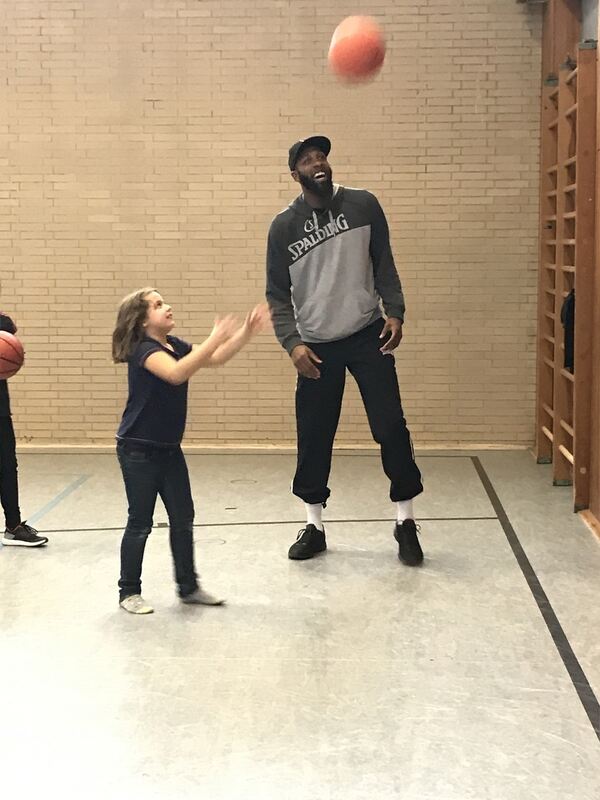 Zeitung macht Schule Training mit den Walter Tigers Tübingen