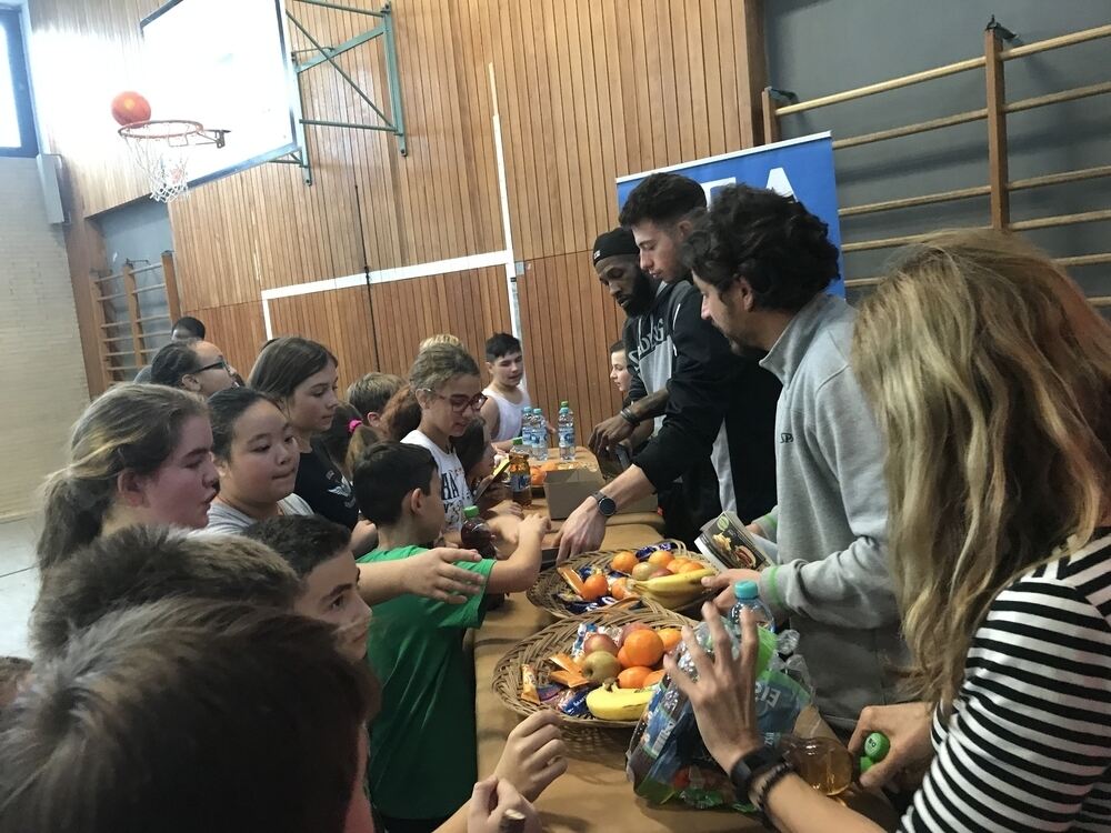 Zeitung macht Schule Training mit den Walter Tigers Tübingen