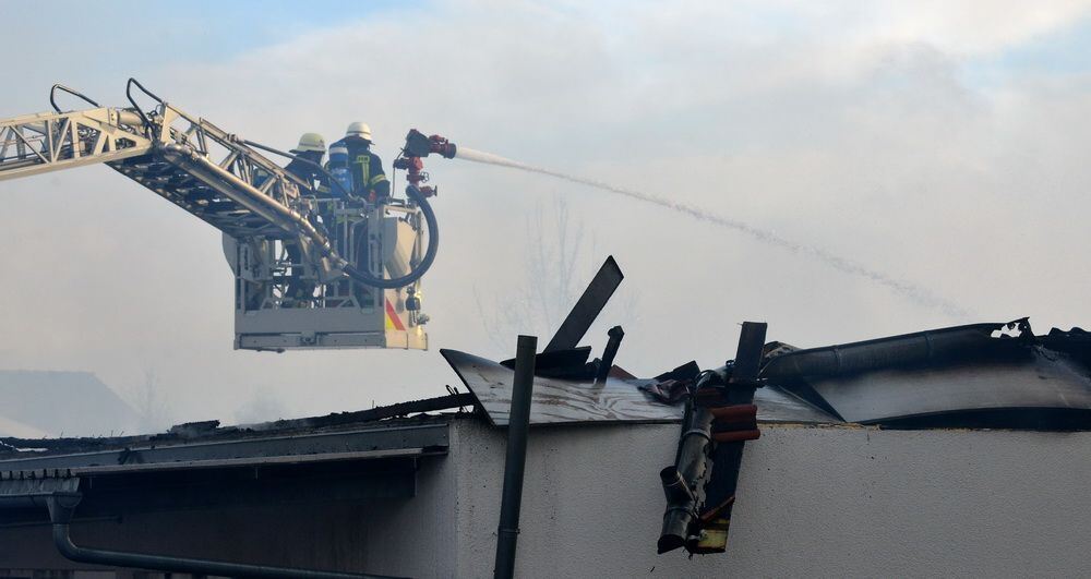 Großbrand Ammerbuch-Pfäffingen Dezember 2017