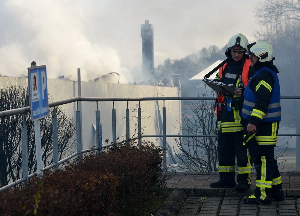 Großbrand Ammerbuch-Pfäffingen Dezember 2017