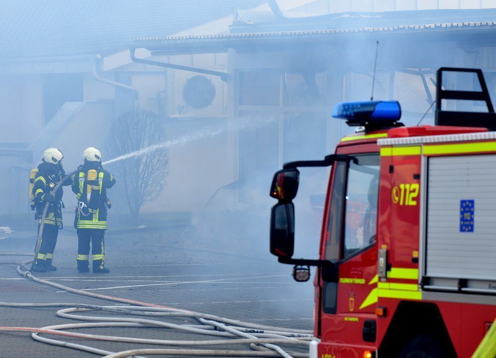 Großbrand Ammerbuch-Pfäffingen Dezember 2017