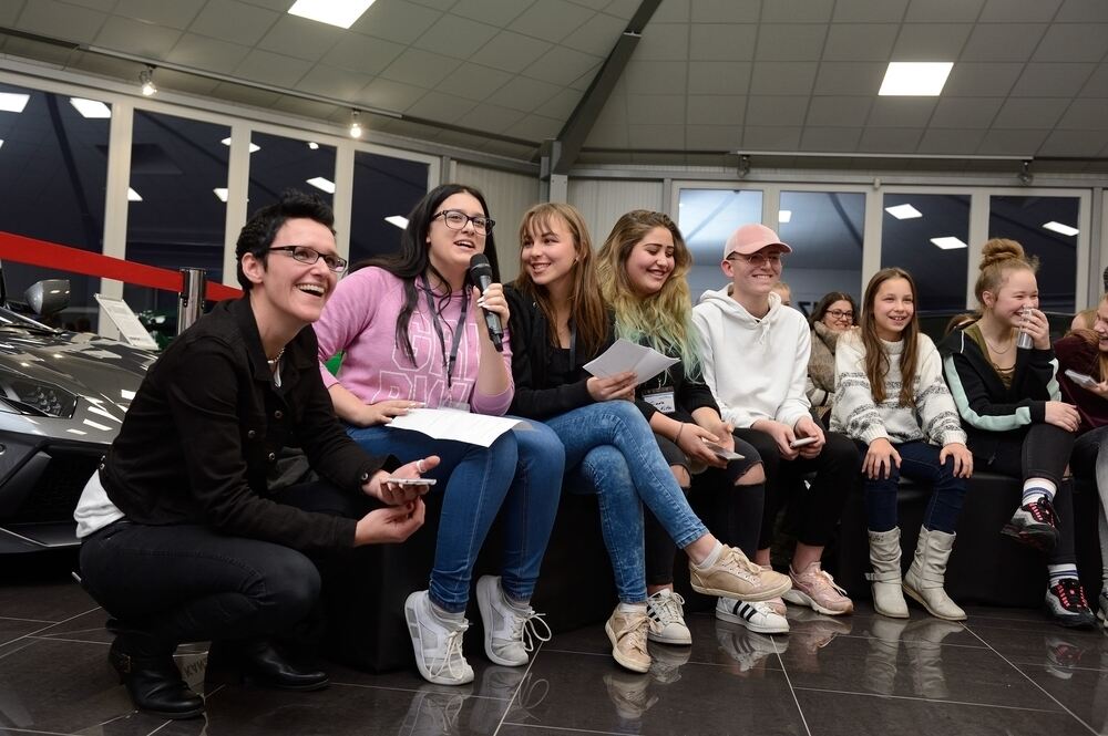 Rapper Kay One als Stargast bei Zeitung macht Schule 2017