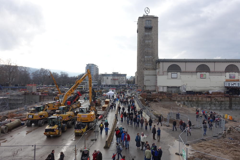 Stuttgart 21 Tage der offenen Baustelle 2018