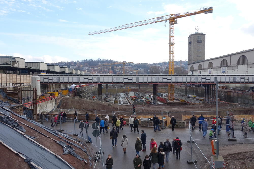 Stuttgart 21 Tage der offenen Baustelle 2018