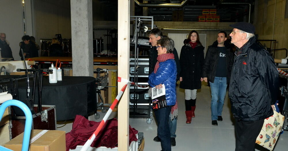 Theater die Tonne Reutlingen Eröffnung des Tonne-Neubaus