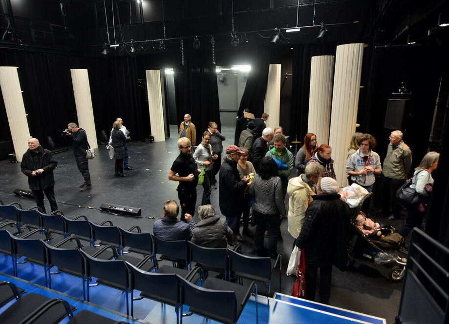 Theater die Tonne Reutlingen Eröffnung des Tonne-Neubaus