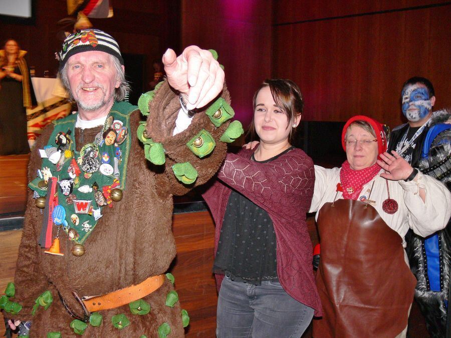 Narren feiern Geburtstag