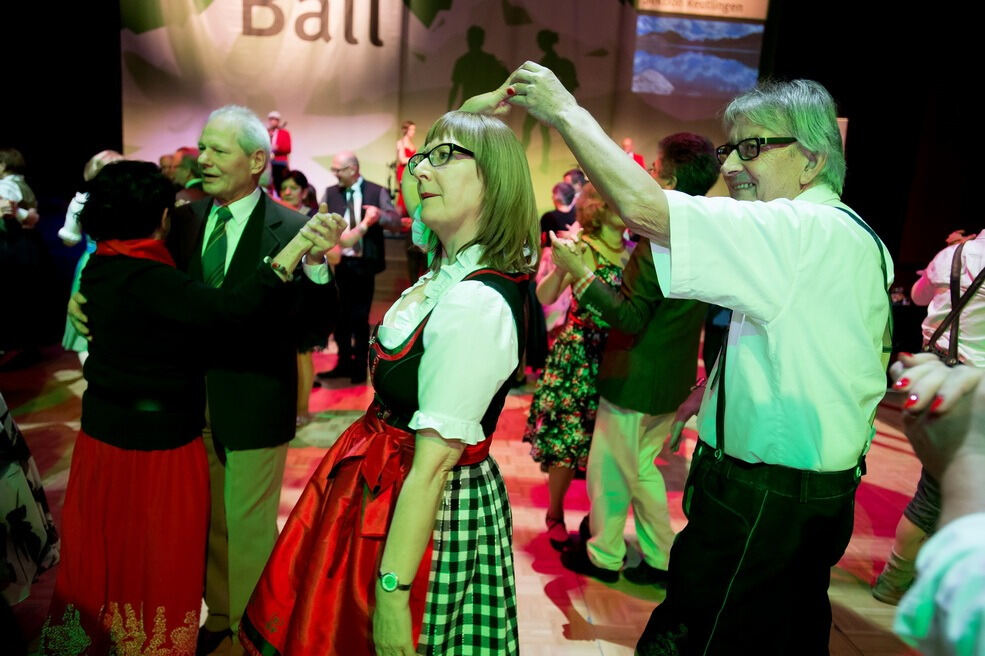 Alpenball in der Reutlinger Stadthalle 2018