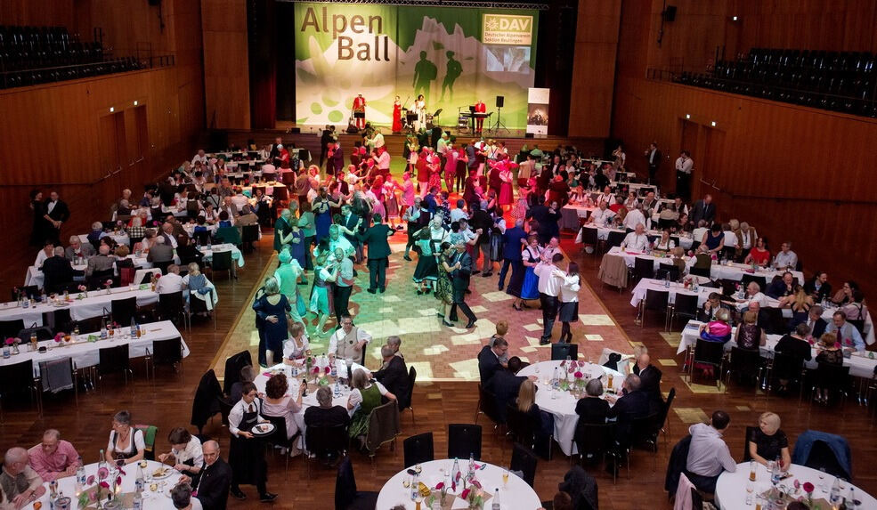 Alpenball in der Reutlinger Stadthalle 2018