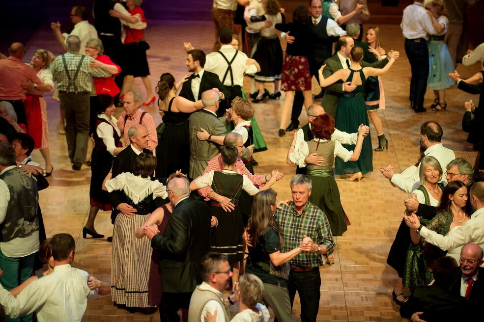 Alpenball in der Reutlinger Stadthalle 2018