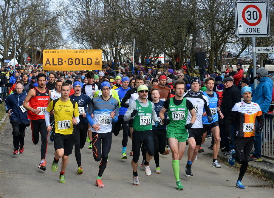 15. Alb-Gold Winterlauf-Cup 2018 in Gniebel