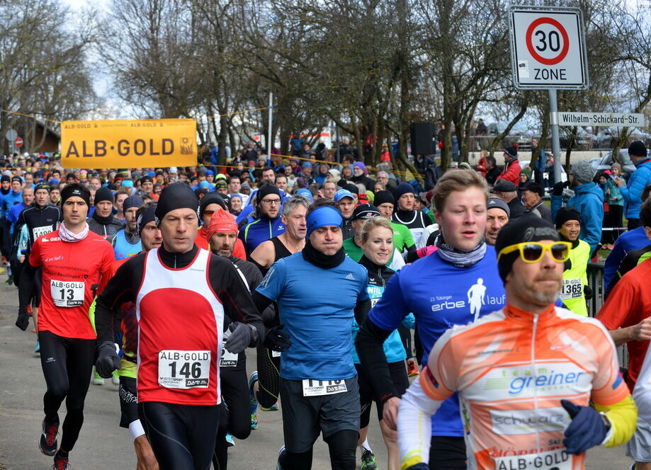 15. Alb-Gold Winterlauf-Cup 2018 in Gniebel