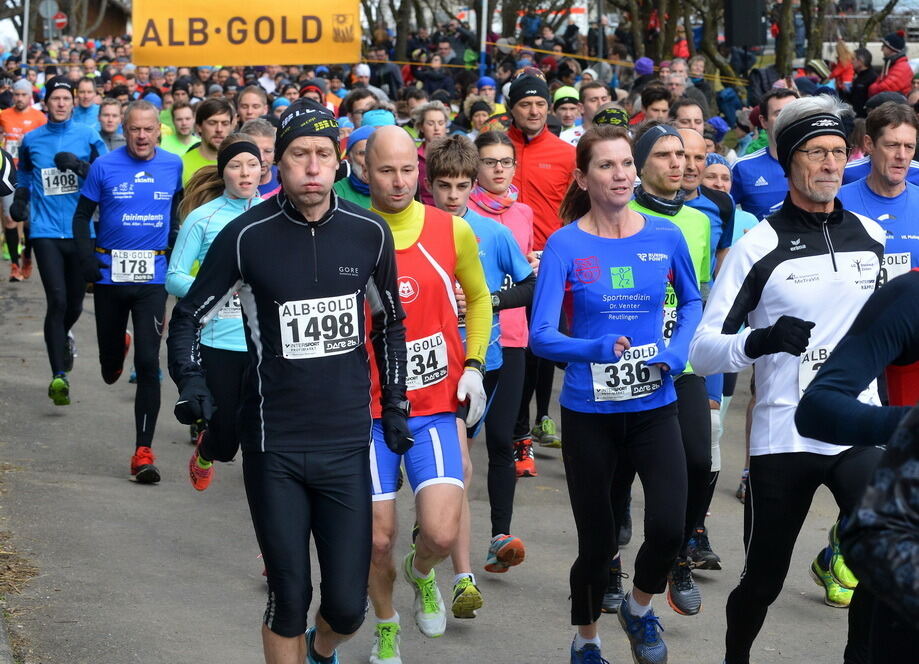 15. Alb-Gold Winterlauf-Cup 2018 in Gniebel