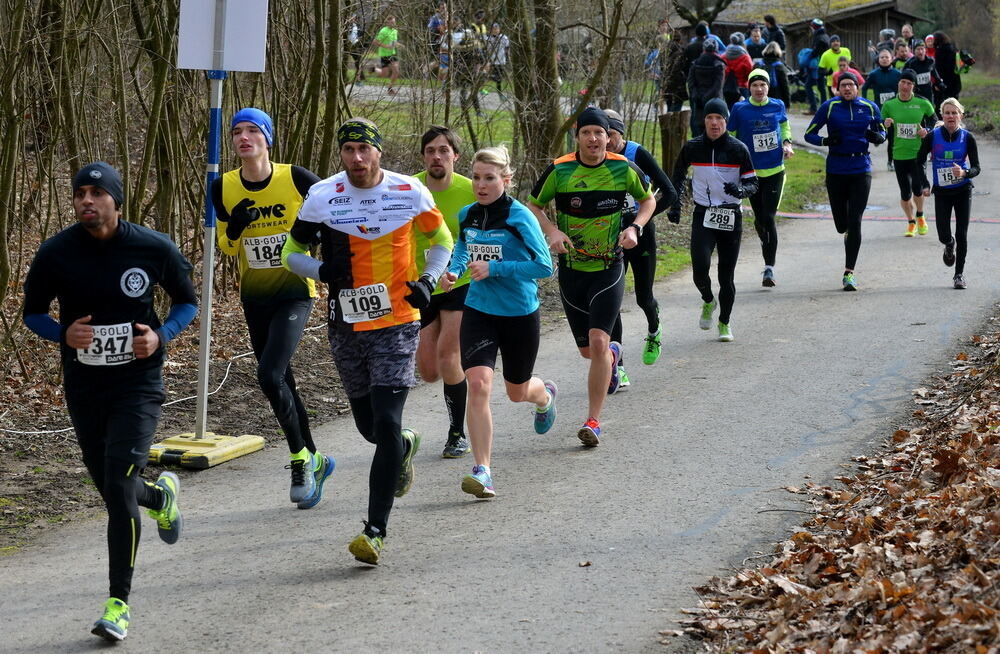 15. Alb-Gold Winterlauf-Cup 2018 in Gniebel