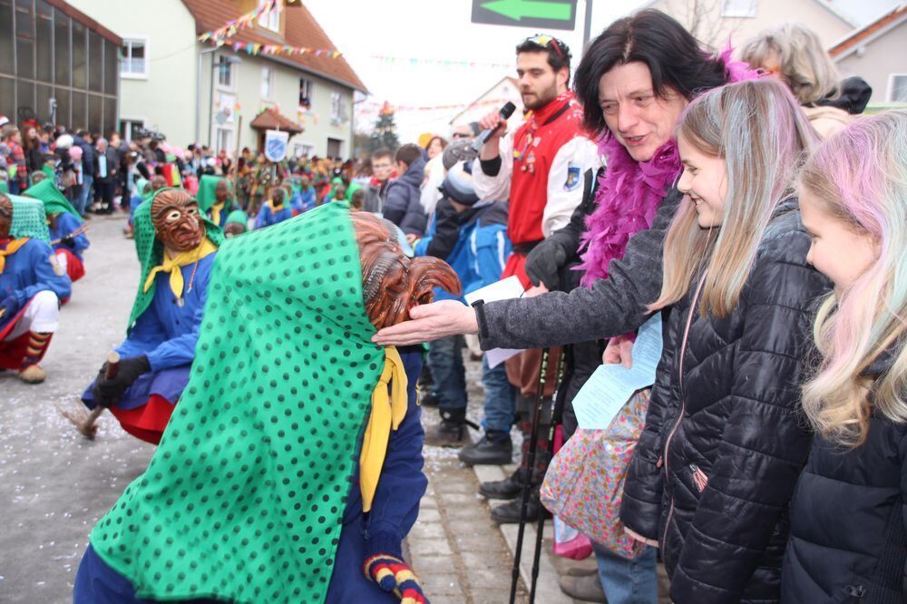 Narrenumzug in Hohenstein-Oberstetten 2018