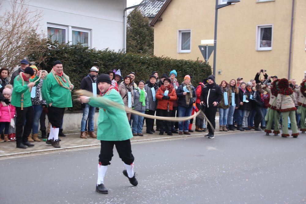 Narrenumzug in Hohenstein-Oberstetten 2018