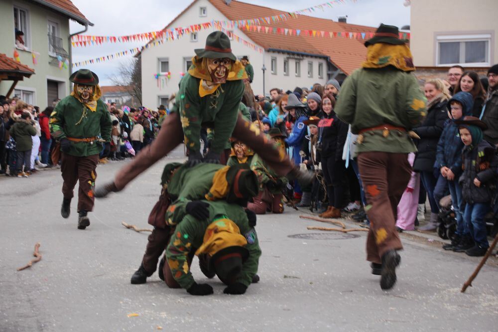 Narrenumzug in Hohenstein-Oberstetten 2018