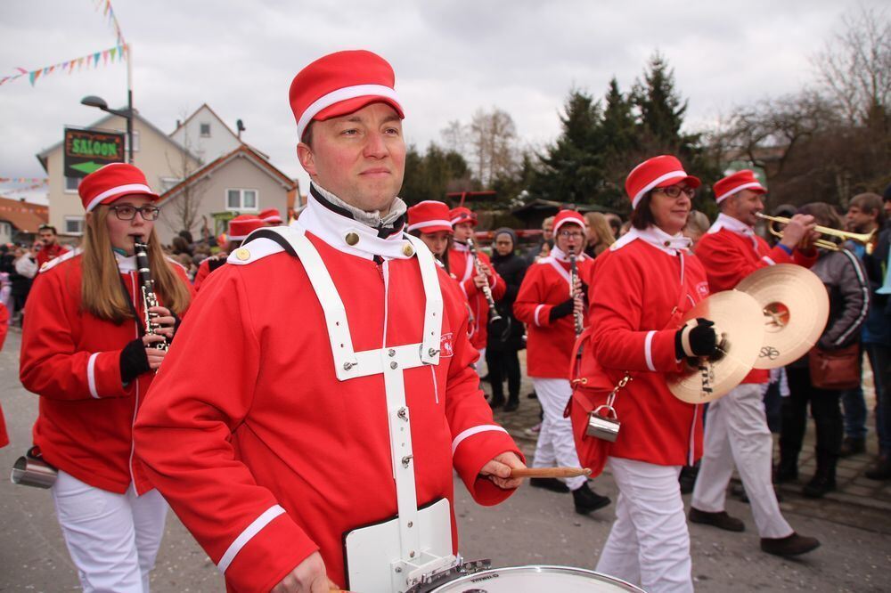 Narrenumzug in Hohenstein-Oberstetten 2018