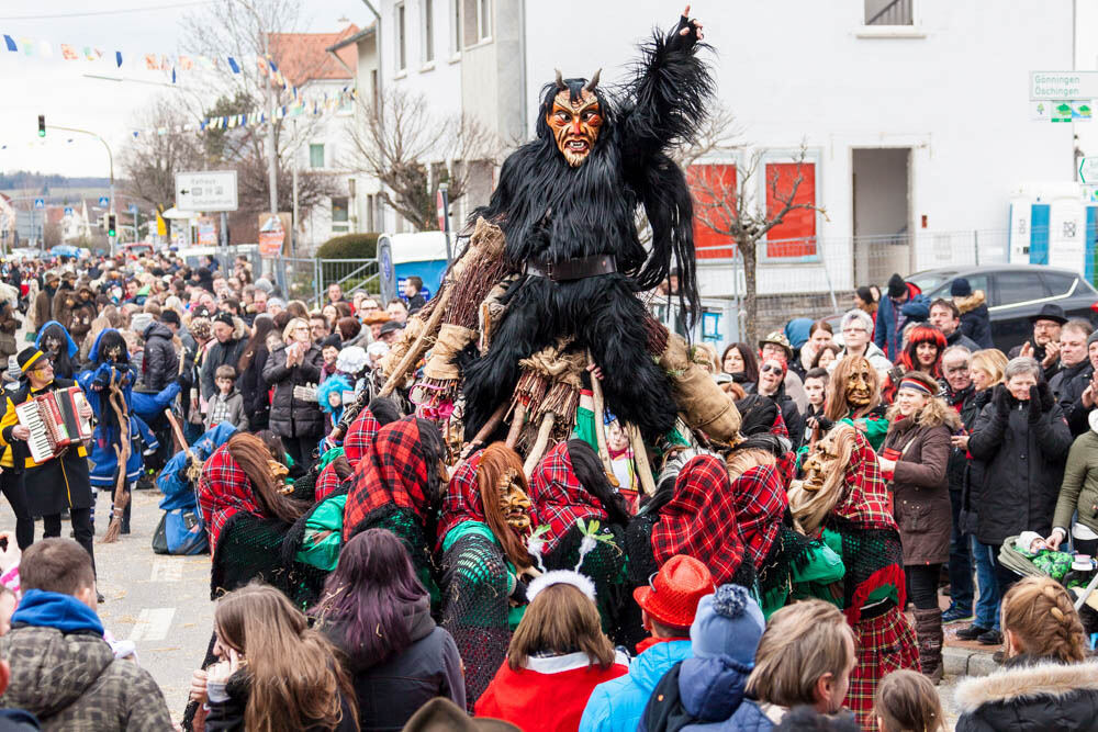 Narrenumzug in Mössingen 2018