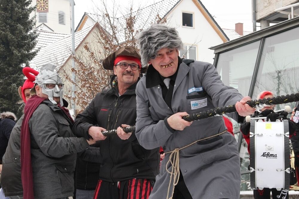 Rathaussturm Sonnenbühl 2018